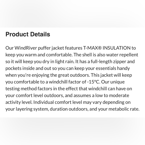 Wind River Puffer Jacket - Picture 10 of 10